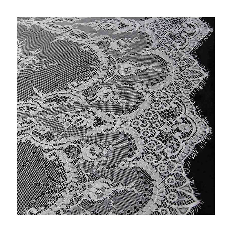 FREEDOMBEAUTY | Spot Rectangle 150 * 300cm Garment Embroidered Lace, Stacked Wave Wedding Country Tablecloth Lace Fabric