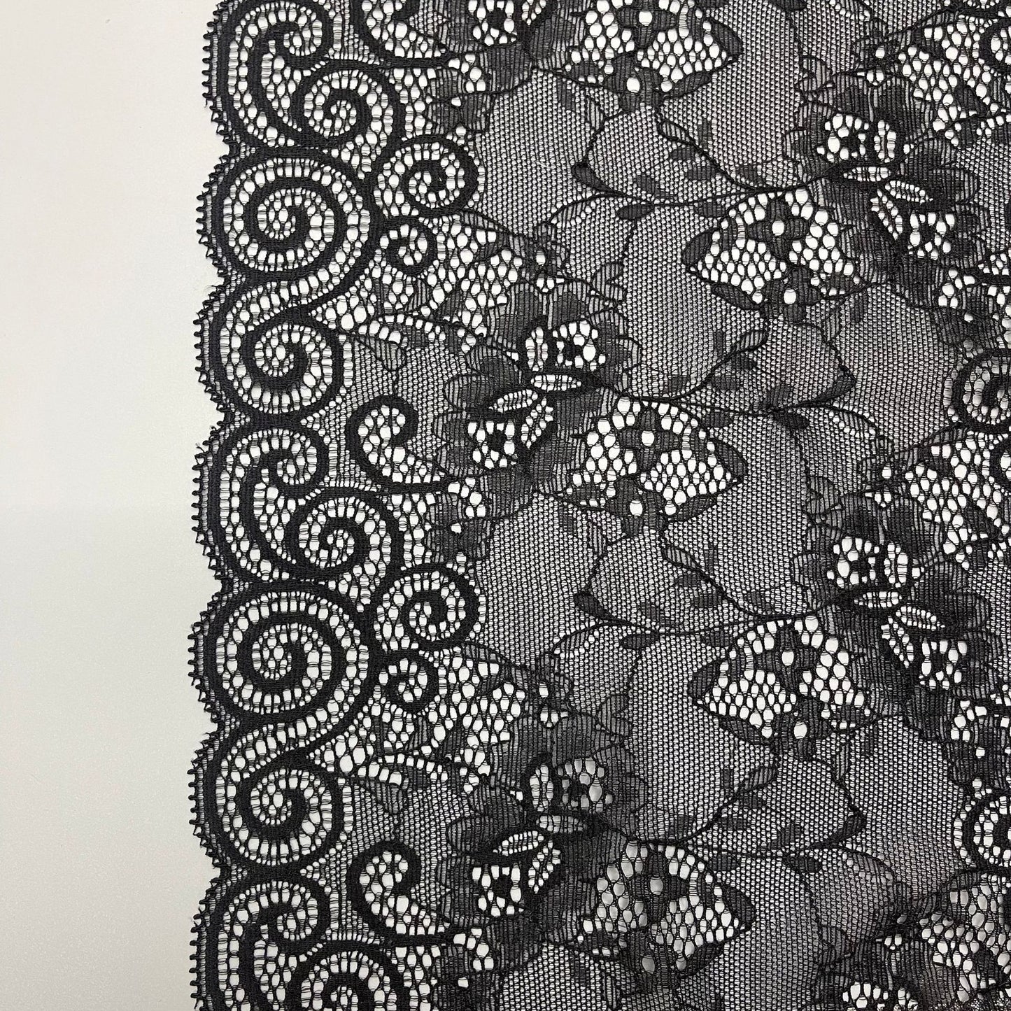 freedombeauty|22CM Nylon Stretch Lace Trim Nylon Ribbon Lace Trim Stretch Underwear Wedding Dress Accessories