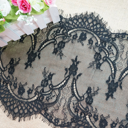 FREEDOMBEAUTY | 28cm lace lace, accessory eyelash lace, factory direct sales full nylon lace lace