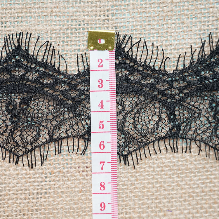 FREEDOMBEAUTY | 7cm nylon sexy pajamas lace, factory direct sales DIY eyelash lace clothing accessories lace