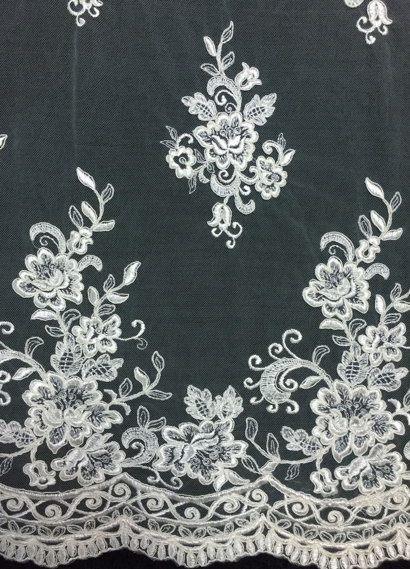 Freedombeauty | Supply Computer Embroidery Lace Fabric Wedding Dress Fashion Accessories