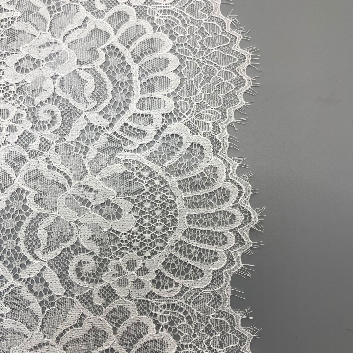 freedombeauty|18CM Elastic Eyelash High-end French Lace Trim Clothing Lingerie Wedding Dress Accessories