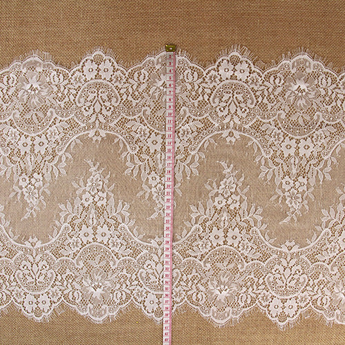 FREEDOMBEAUTY | 41cm factory wholesale lace lace clothing accessories, eyelash lace lace fabric, knitted lace strap