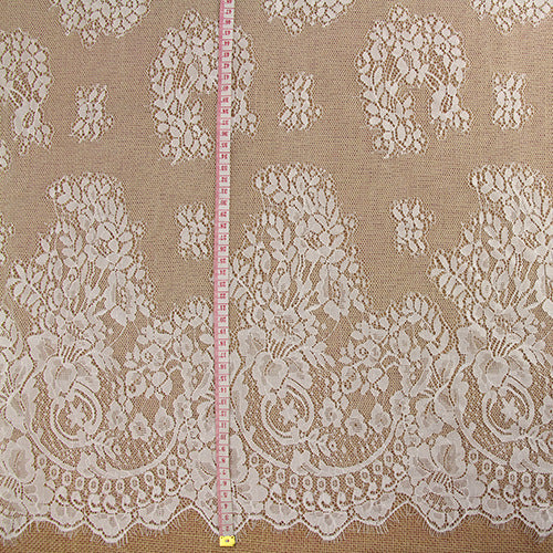 FREEDOMBEAUTY | Nordic Country White Lace Lace Tablecloth, Eyelash Lace, Wedding Celebration Decorative Lace Fabric