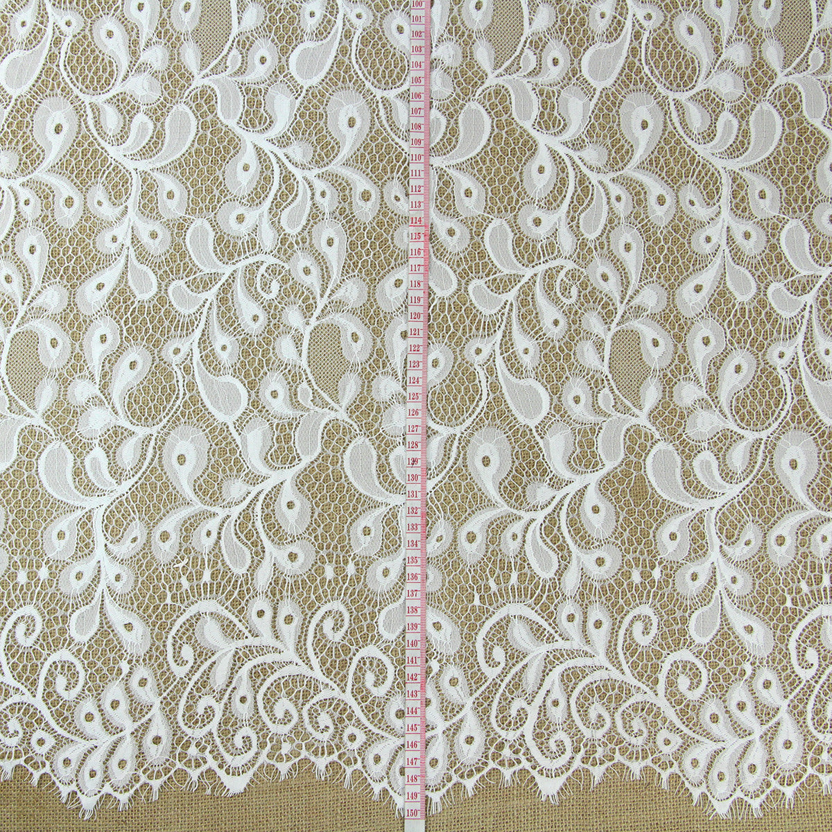 FREEDOMBEAUTY | 150cm full eyelash lace, lace fabric, nylon lace, collar lace wedding lace fabric