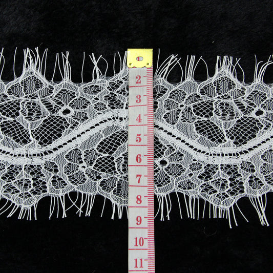 FREEDOMBEAUTY | 8.5cm wide non-elastic eyelash lace, clothing accessories lace, dress lace, eyelash small edge