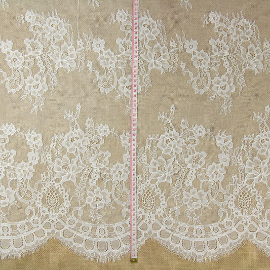 FREEDOMBEAUTY | Nylon eyelashes lace lace, lace wedding dress, lace fabric DIY clothing dress accessories