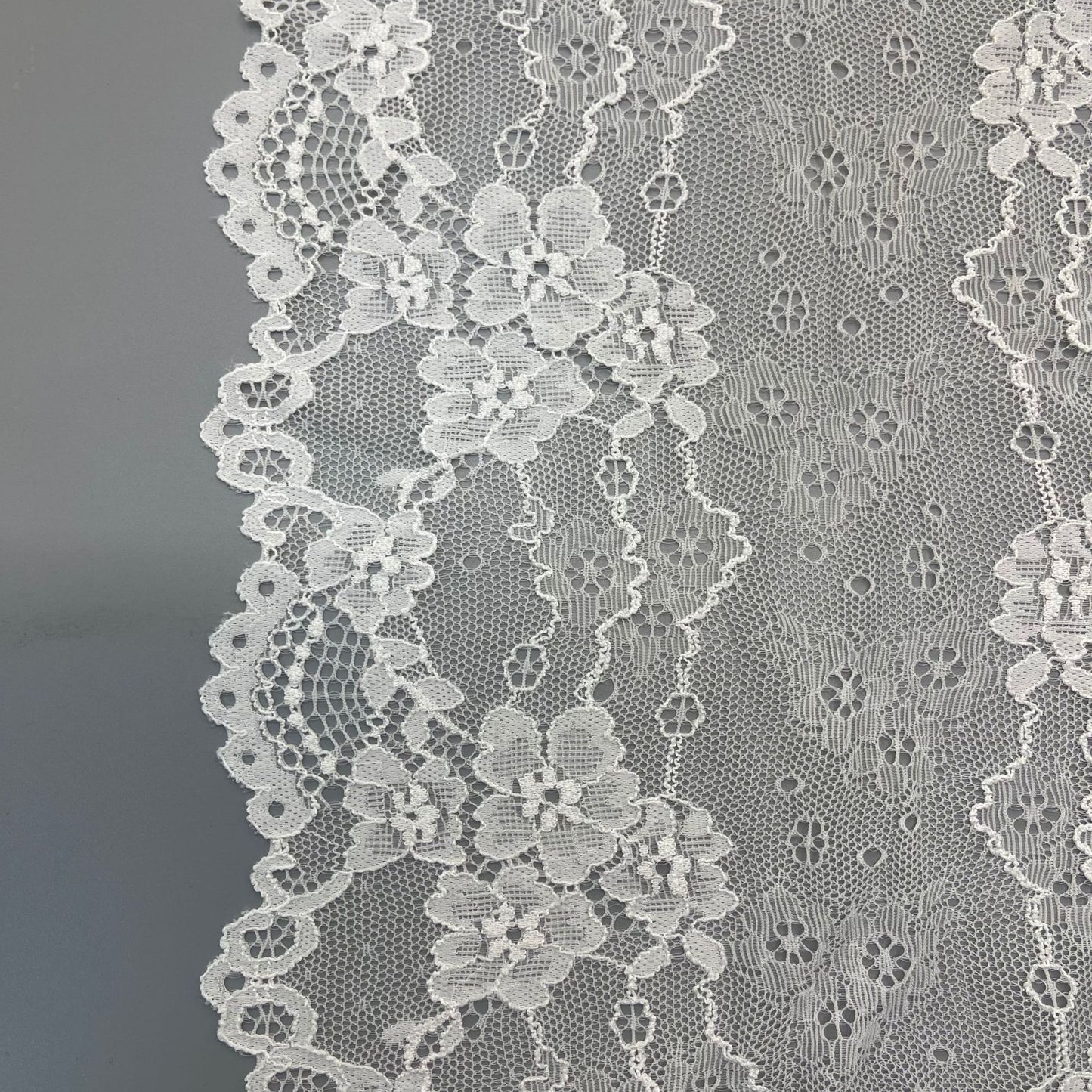 freedombeauty | 21CM Wavy Elastic Lace Trim for Clothing Lingerie Accessories DIY Wedding Dress Decoration
