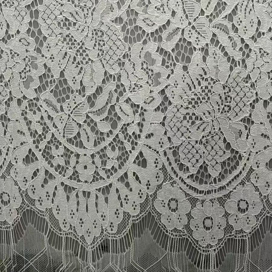 freedombeauty|155CM Long Strand Cotton Fabric Eyelash for Wedding Dress Skirt Top Children's Clothing Decoration Accessories Set