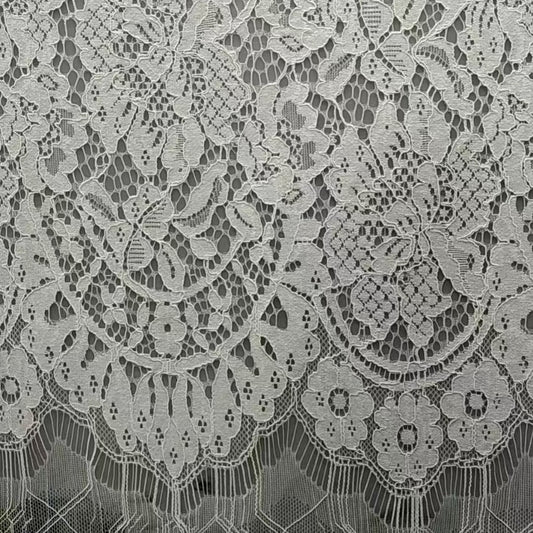 freedombeauty|155CM Long Strand Cotton Fabric Eyelash for Wedding Dress Skirt Top Children's Clothing Decoration Accessories Set