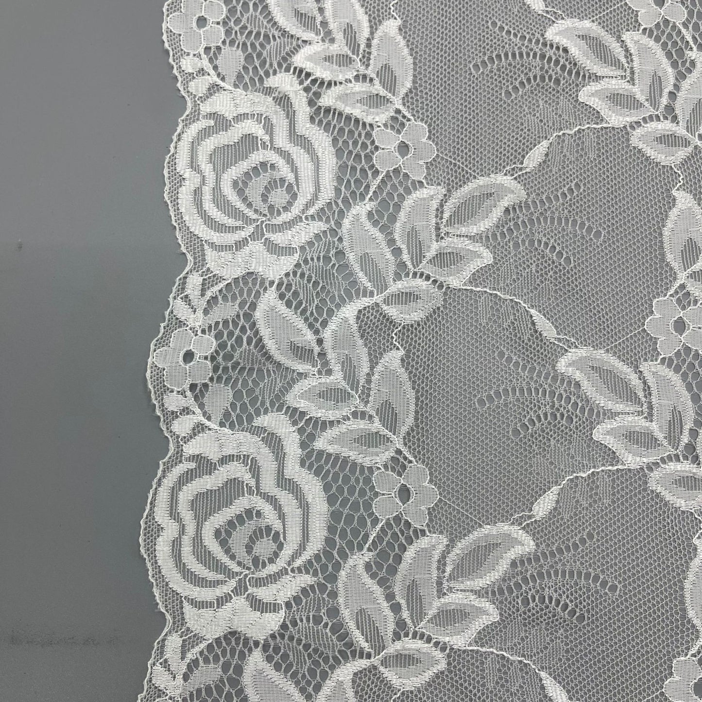 freedombeauty|20cm Elastic Lace Trim Clothing Accessories DIY Lingerie Wedding Dress Strapless Accessories Fabric