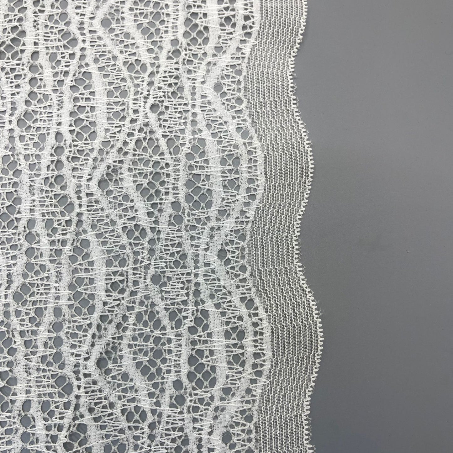 freedombeauty|20CM Wavy Elastic Lace Trim DIY Wedding Dress Garment Lingerie Accessories