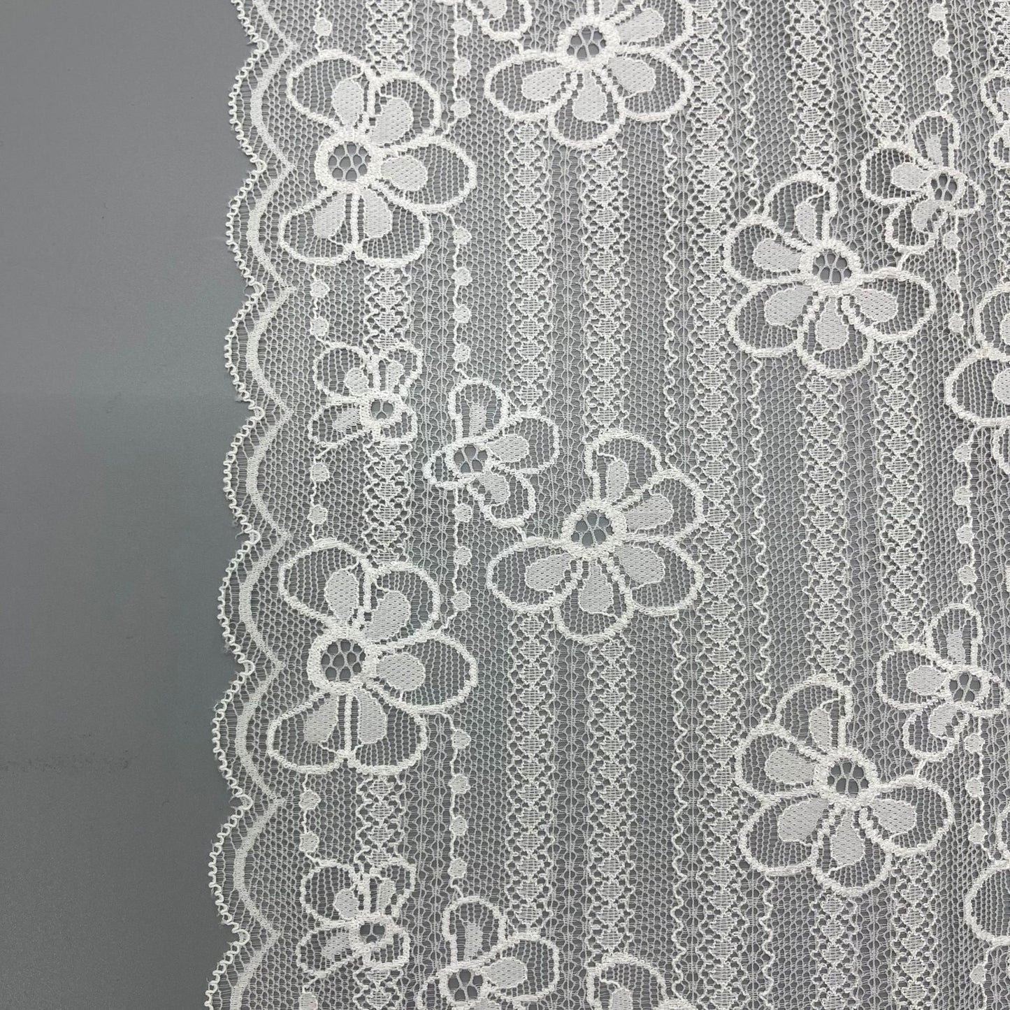 freedombeauty|Nylon Lace Trim Elastic Lace Wedding Dress Undergarment Skirt Hem Accessories