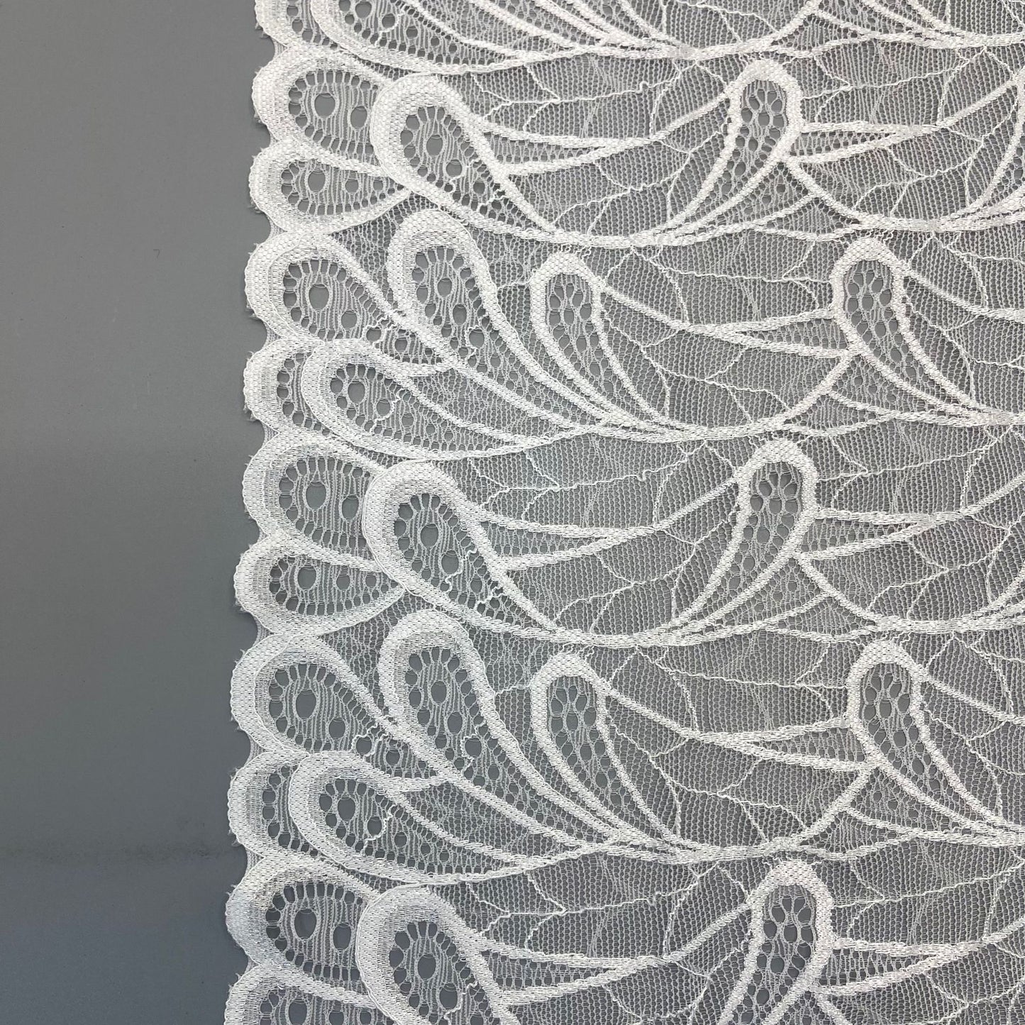 freedombeauty|24CM Underwear Garment Accessories Pure White Elastic Hollow Lace Nylon Lace Trim Accessories Lace