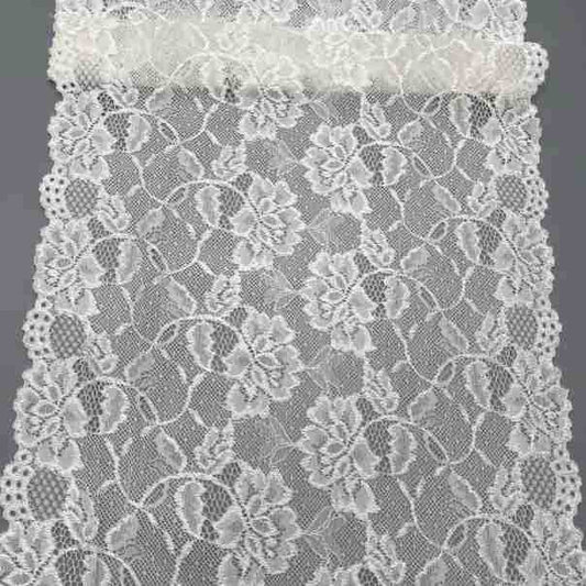 freedombeauty|30cm Hollow Lace Nylon Lace Trim Accessories Handmade Wedding Dress Custom High-end Design Edging