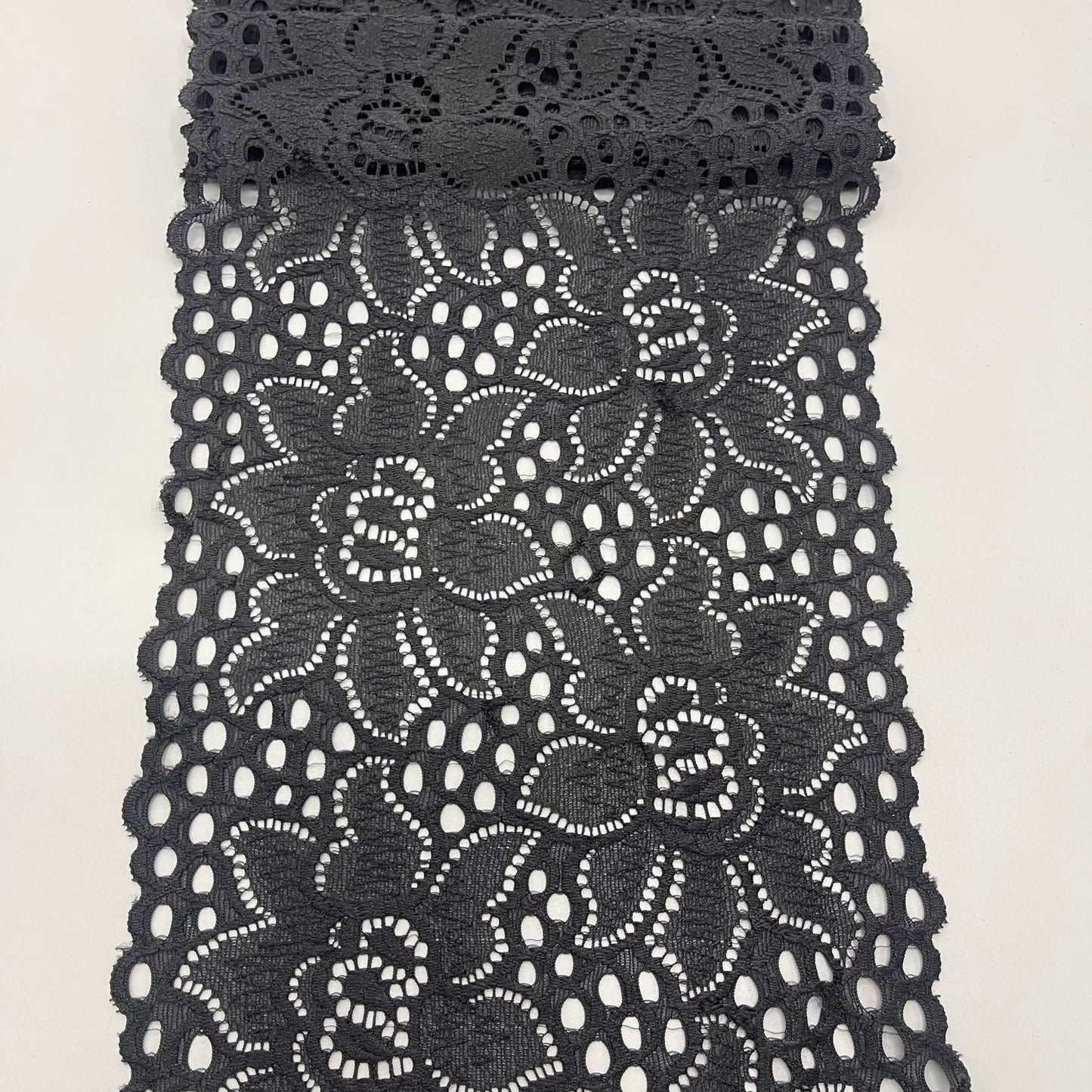 freedombeauty|21cm In Stock White Hollow Lace Trim Wedding Dress Nylon Accessories Handmade Decoration Custom Design