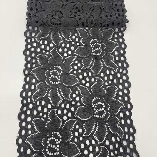 freedombeauty|21cm In Stock White Hollow Lace Trim Wedding Dress Nylon Accessories Handmade Decoration Custom Design