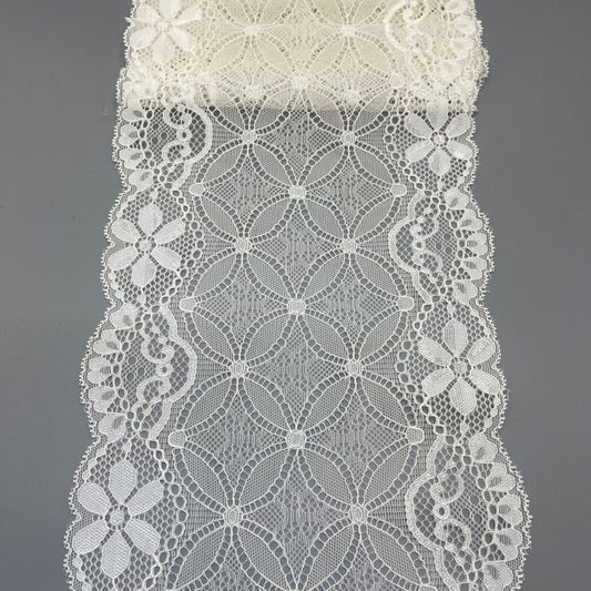 freedombeauty|18CM Underwear Lingerie Wedding Dress Lace Hollow Elastic Lace Nylon Garment Accessories