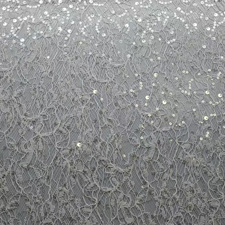 freedombeauty|Hot Selling Popular Cotton Embroidered Sequin Lace Fabric 3D Small Rope Embroidered Mesh Fabric for Women's Dresses and Gowns