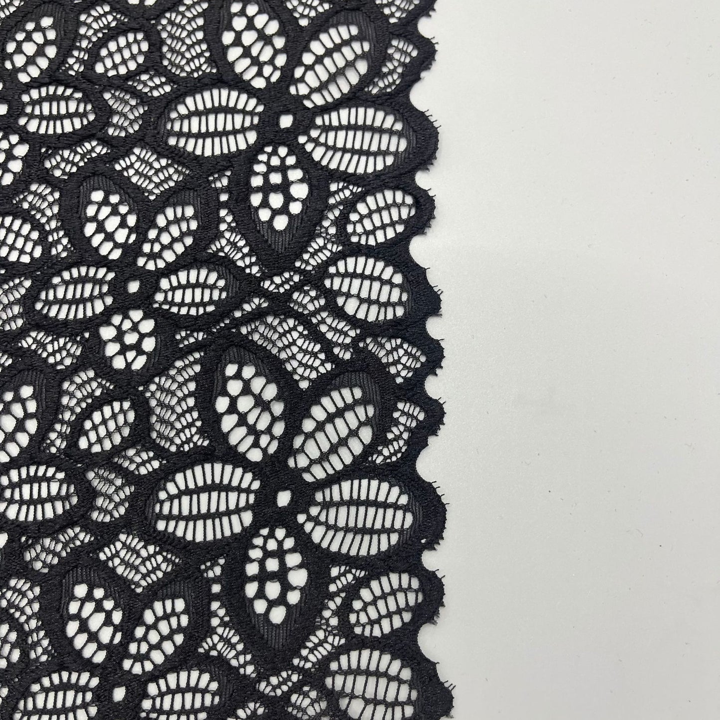 freedombeauty|18cm Lace Trim for Underwear, Wedding Dress, White Hollow Lace Trim, Nylon Lace Trim, High-end Customization