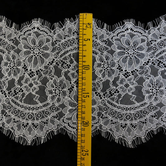 FREEDOMBEAUTY | 23cm Korean version of the popular eyelash lace, the star has the same eyelash lace, sexy pajamas lace fabric