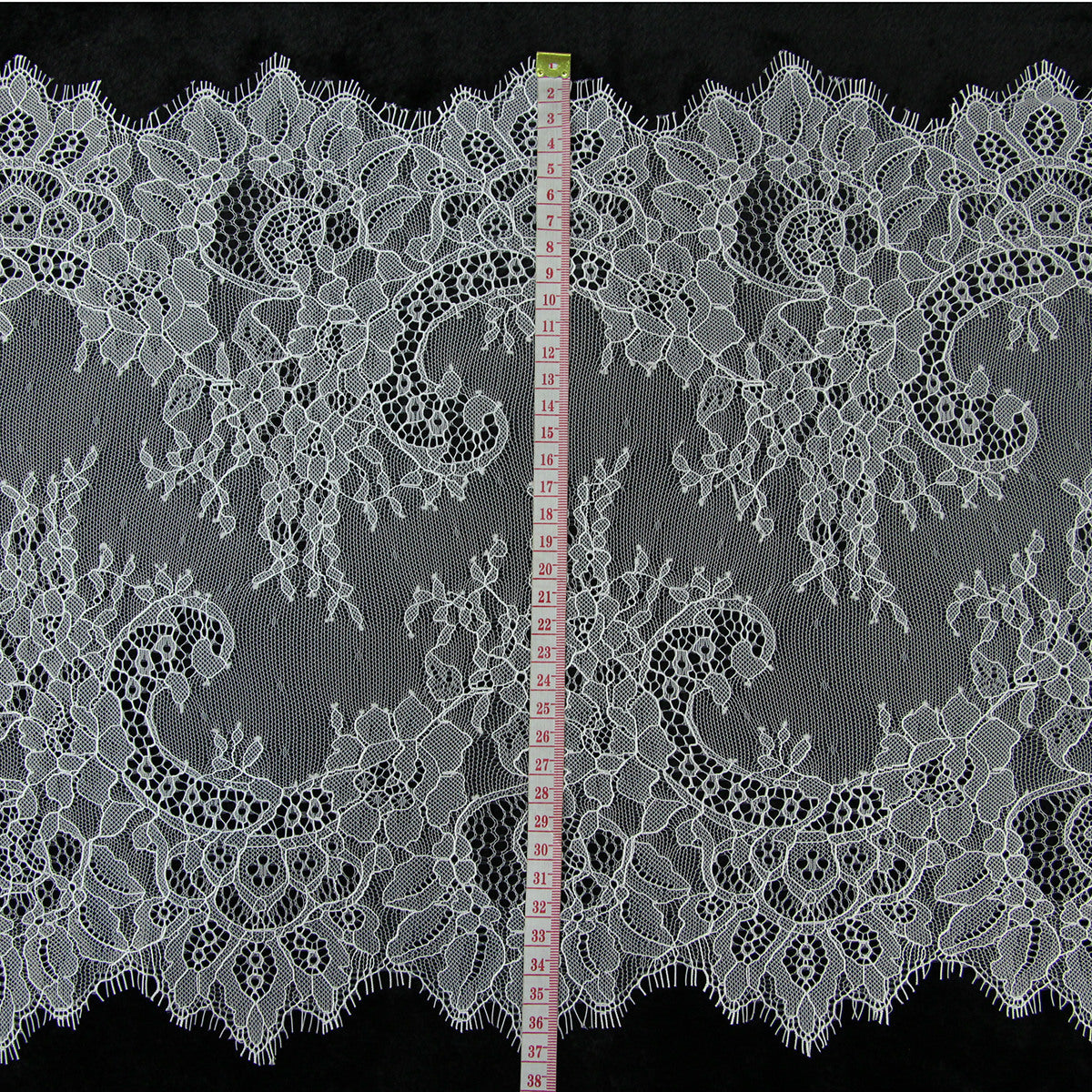 FREEDOMBEAUTY | 36cm wide eyelash lace, lace fabric, lace fabric, wedding lace fabric, curtain lace