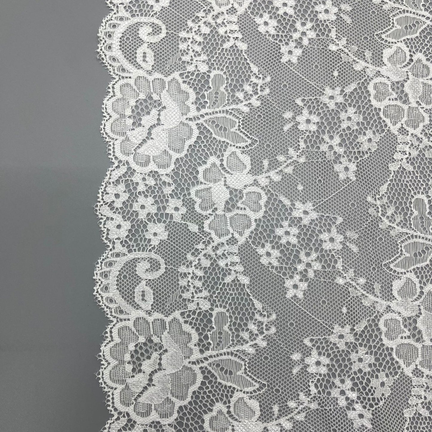 freedombeauty|22CM Elastic Lace Trim Nylon Lace Trim for Lingerie Skirt Decoration Accessories