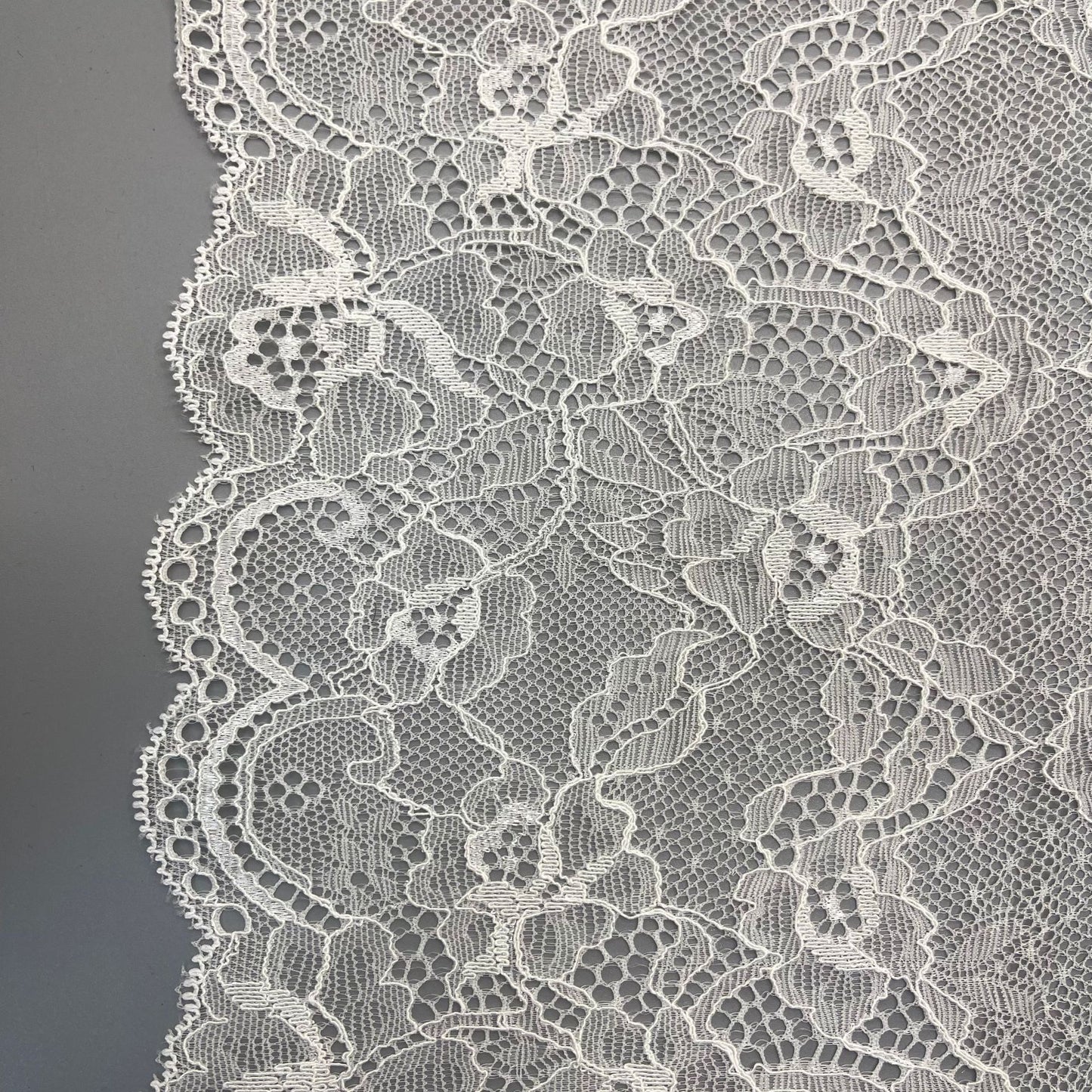 freedombeauty|37CM Direct Sale High Elasticity Lace Trim Suitable for Wedding Dress and Lingerie Decoration