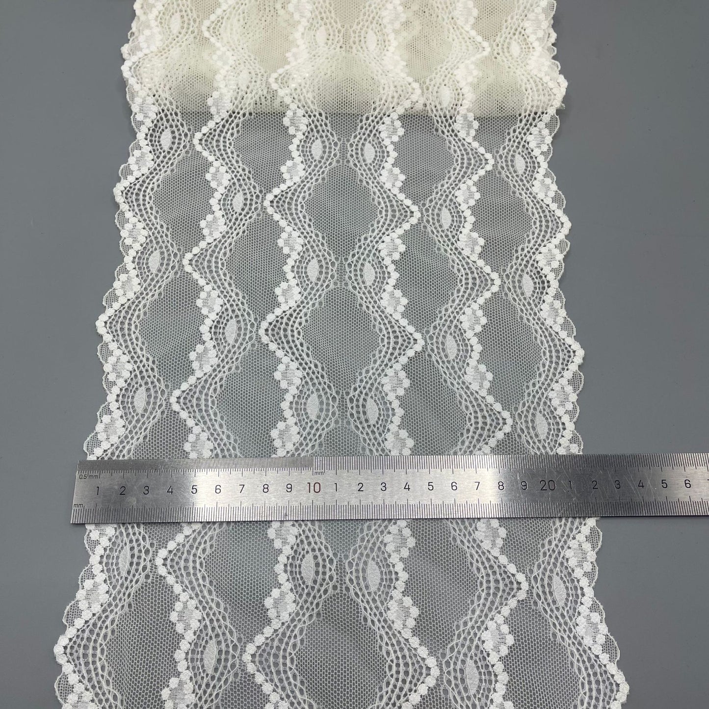 freedombeauty | 23CM Underwear Wedding Dress Accessories White Lace Elastic Hollow Lace Nylon Materials DIY Decoration