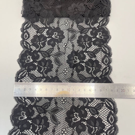 freedombeauty|18CM Eyelash French Lace Trim Wedding Dress Lingerie Accessories DIY Clothing Decoration