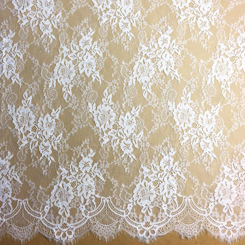 FREEDOMBEAUTY | Zhongda factory manufacturer spot lace, nylon eyelash lace, clothing accessories lace factory