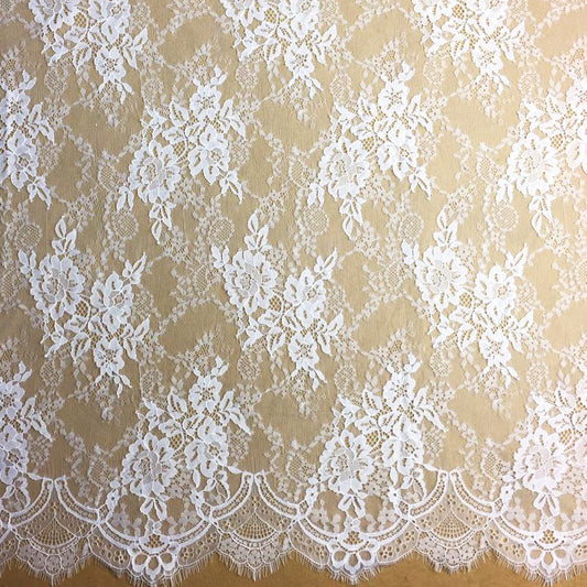 FREEDOMBEAUTY | Zhongda factory manufacturer spot lace, nylon eyelash lace, clothing accessories lace factory