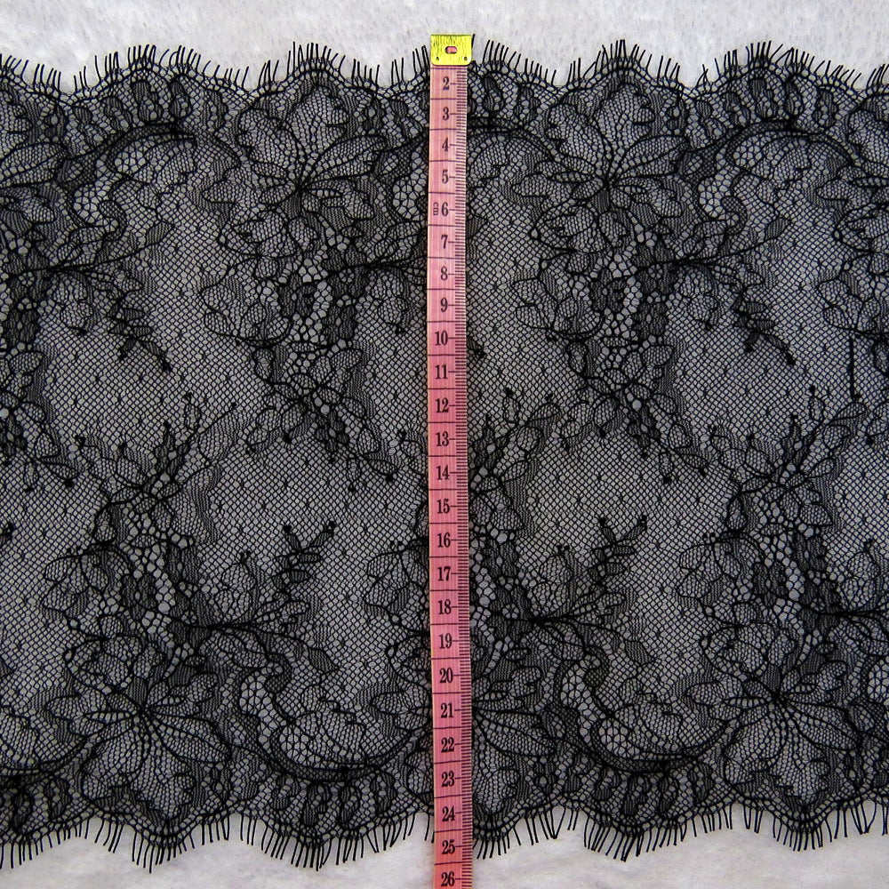 FREEDOMBEAUTY | 25cm eyelash lace, western meal decorative cloth, armchair decorative cloth, table flag chair yarn lace