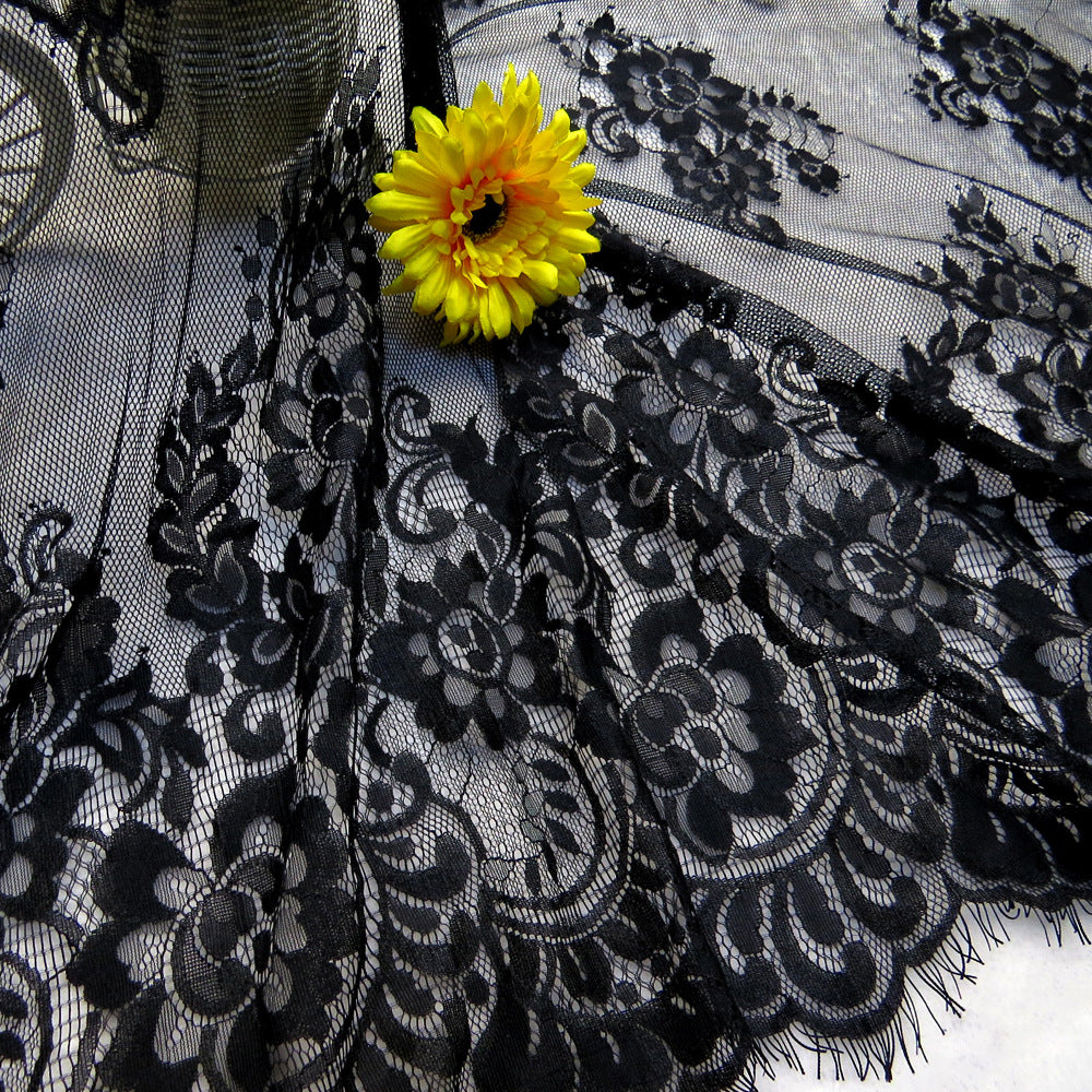 FREEDOMBEAUTY | Factory direct sales 150cm lace lace, curtain lace lace, clothes decal lace fabric