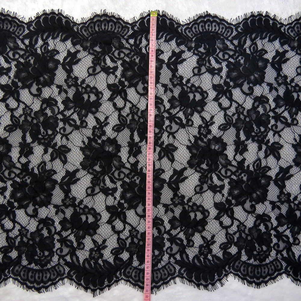 FREEDOMBEAUTY | Factory Direct 51cm Eyelash Lace, Curtain Lace Lace, Clothes Decal Lace