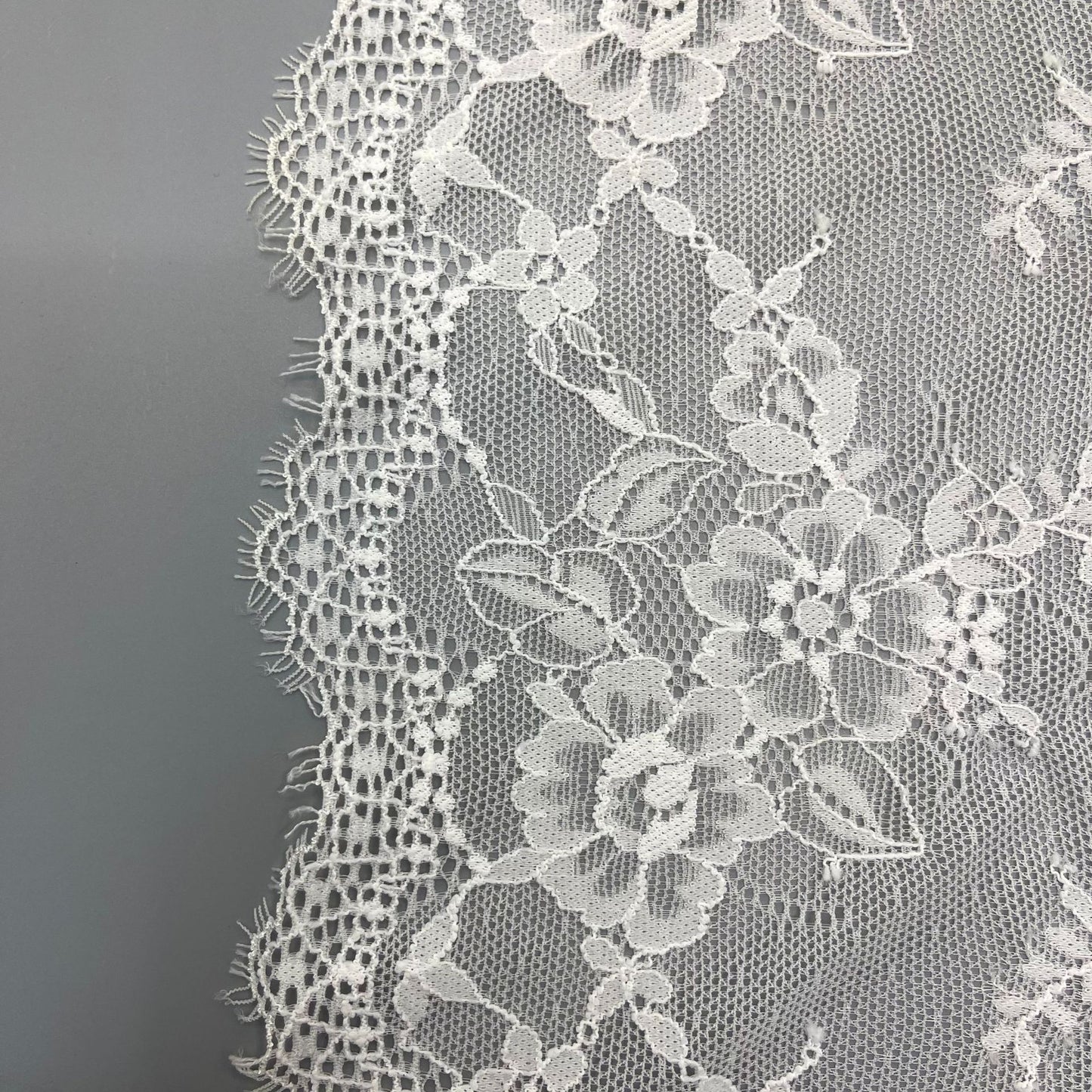 freedombeauty|23CM Elastic Eyelash French Lace Trim Clothing Lingerie Accessories DIY Wedding Dress Decoration