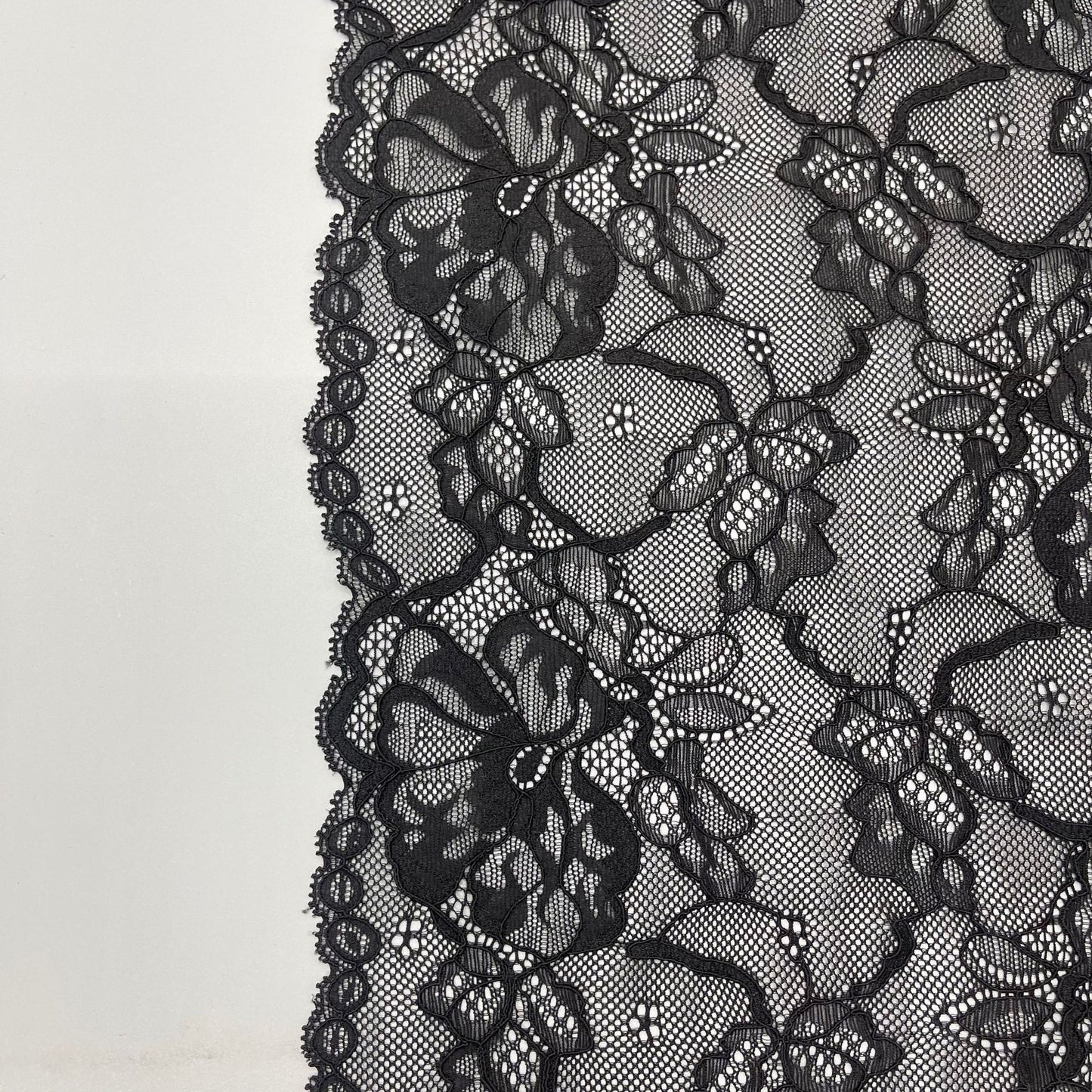 freedombeauty|22cm Wedding Dress Accessories High-Quality White Nylon Elastic Lace Hollow Trim Handmade