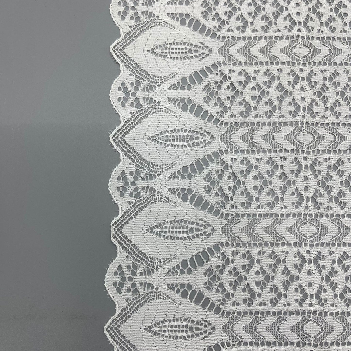 freedombeauty|21CM High-end White Stretch Hollow Lace Nylon Lace Wedding Dress Making Accessories Lace Trim