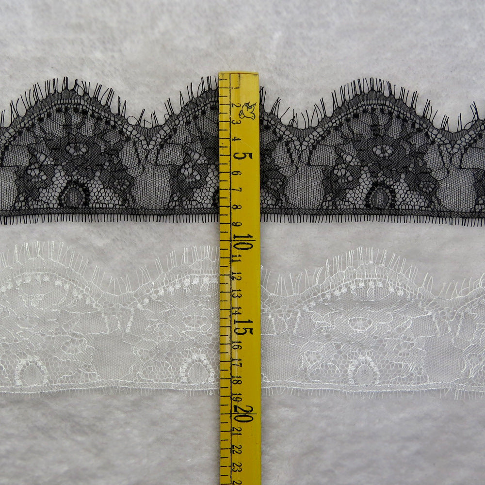 FREEDOMBEAUTY | 9cm wide factory spot crochet lace, eyelash lace, knitted crochet lace