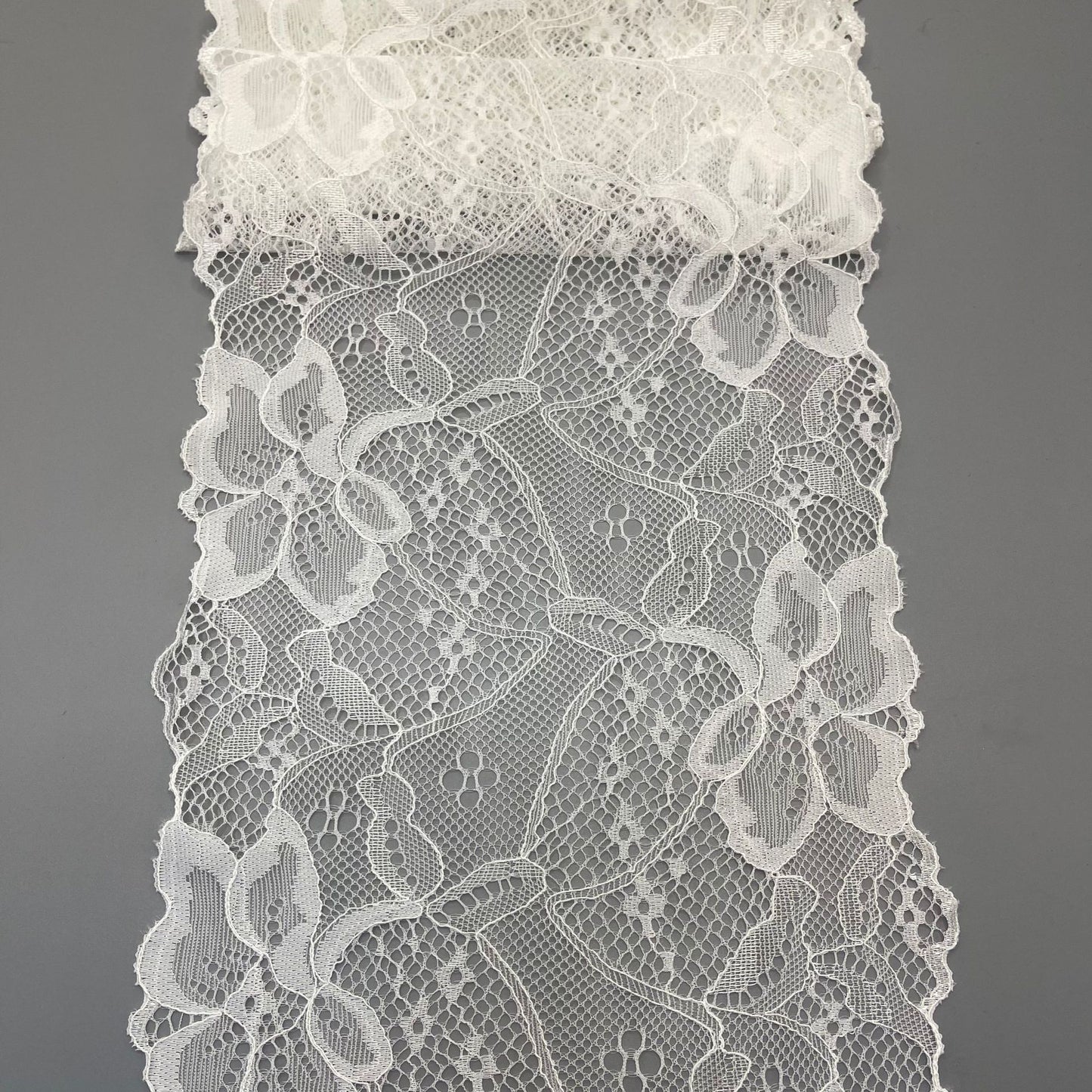 freedombeauty|17CM Elastic Lace Trim Clothing Curtain Accessories DIY Wedding Dress Decoration