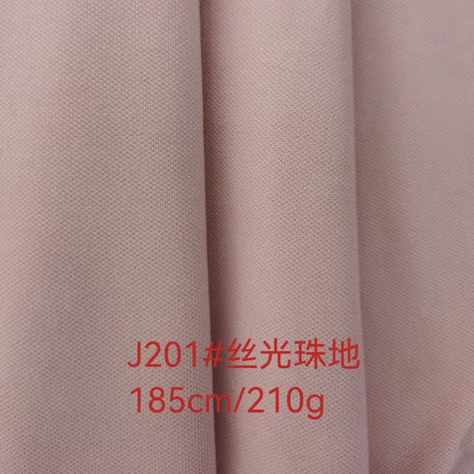 freedombeauty|Classic Cotton Knit Fabric New Mercerized Pique Men's Women's Children's Short Sleeve Vest Dress T-Shirt