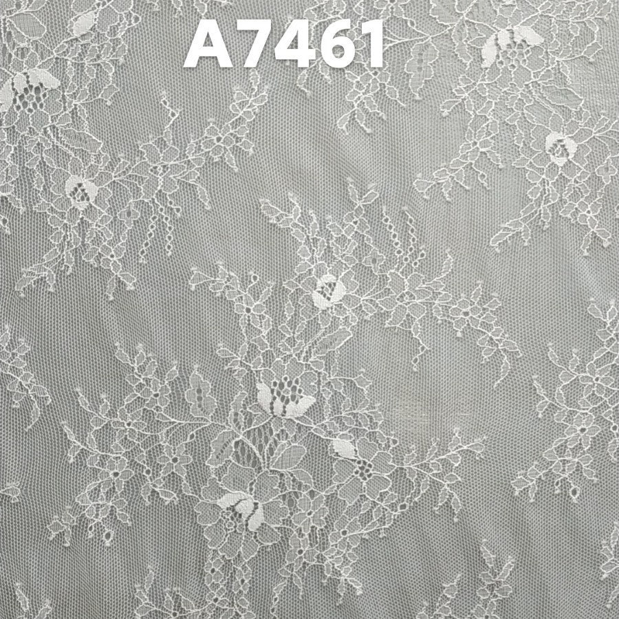 freedombeauty|New Flower New Nylon Lace Fabric Lightweight Soft Skin-friendly Double-sided Stretch Cut Thread Rose Flower Women's Base Layer Underwear