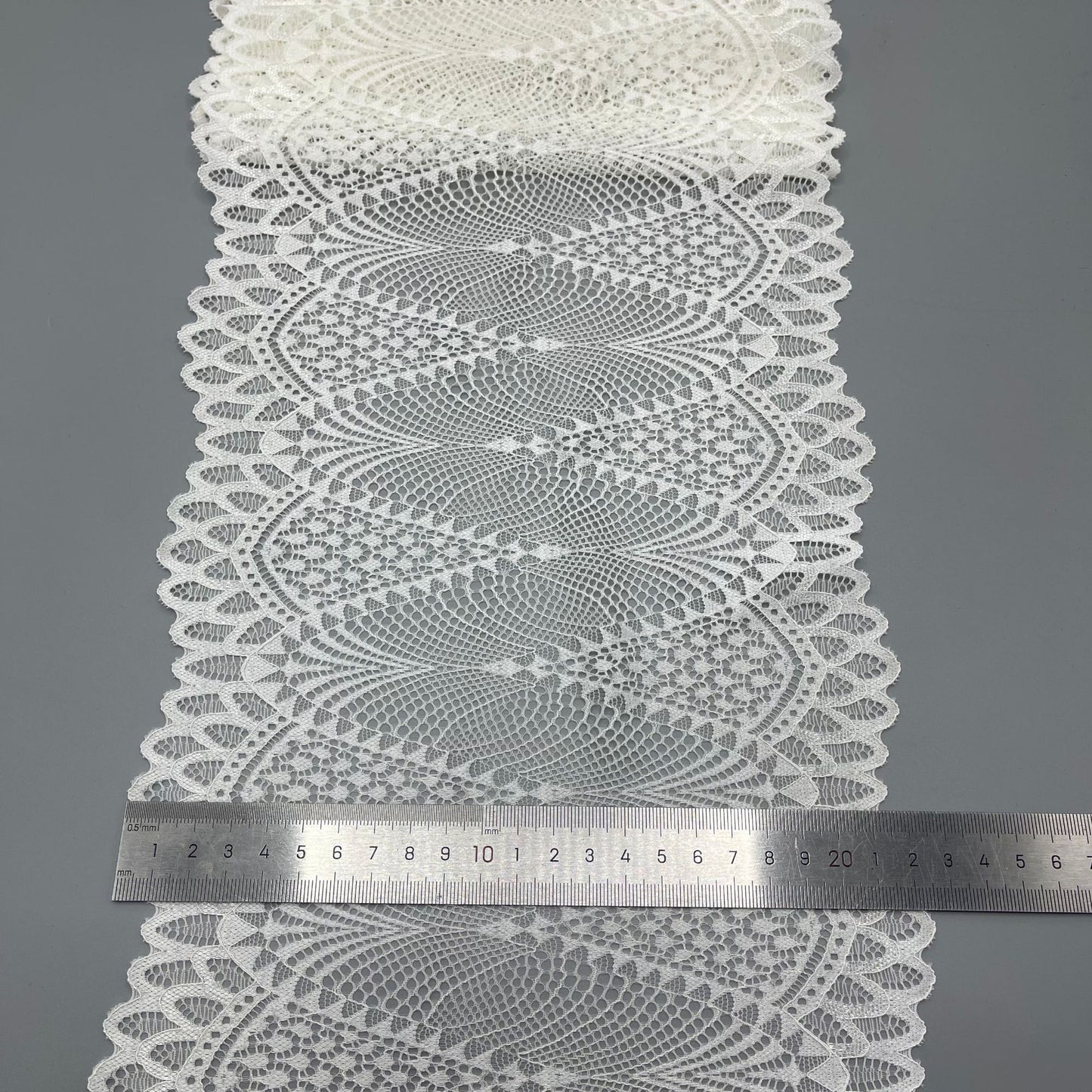 freedombeauty|22CM Elastic Lace Trim Clothing Accessories DIY Wedding Dress Strapless Accessories Fabric