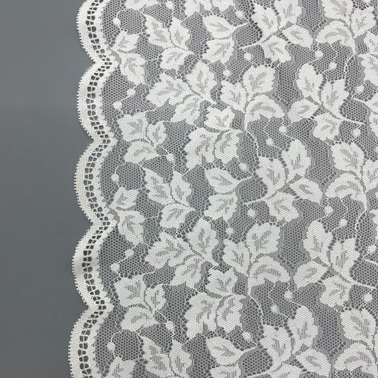 freedombeauty|24CM Lace Trim DIY Handmade Lingerie Wide Lace Trim Accessories Wedding Dress Decoration, Neckline, Hem