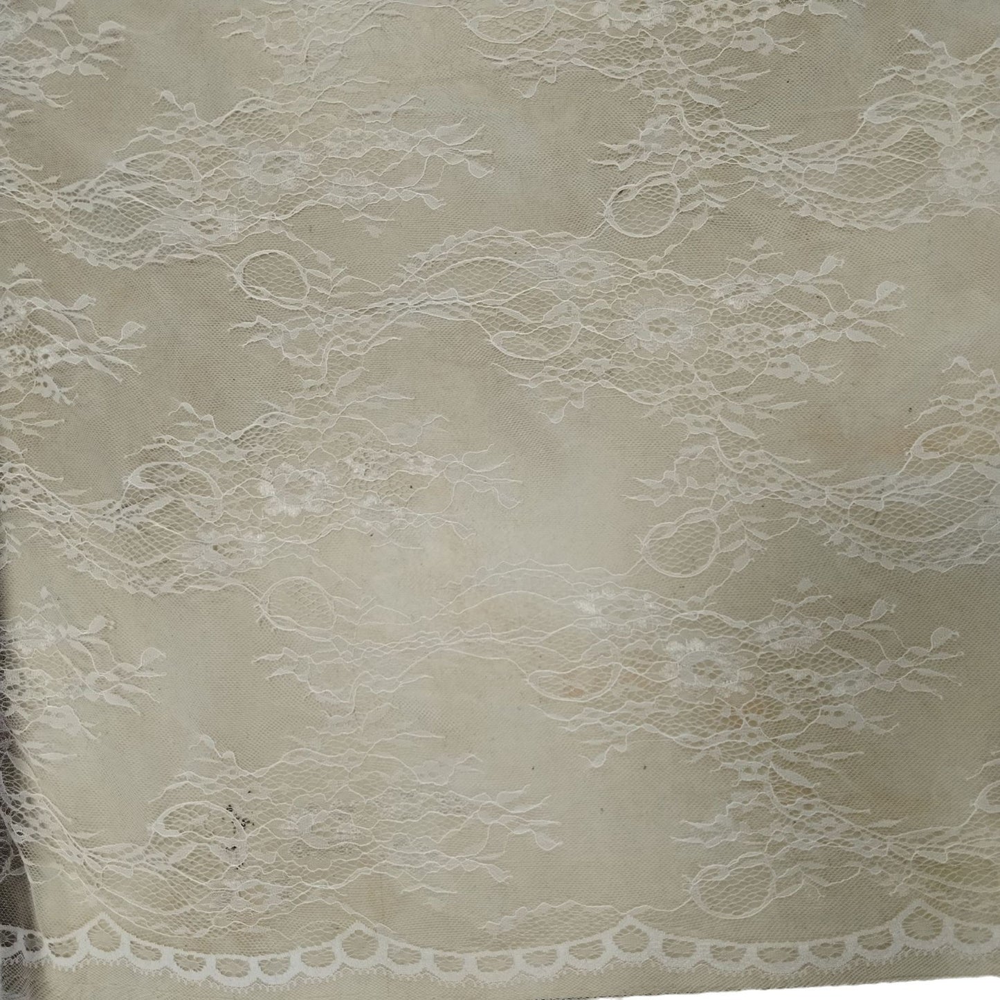 freedombeauty|New Non-Elastic Phoenix Tail Lace Fabric Nylon Hollow Out Women's Top Dress Children's Lace Fabric In Stock