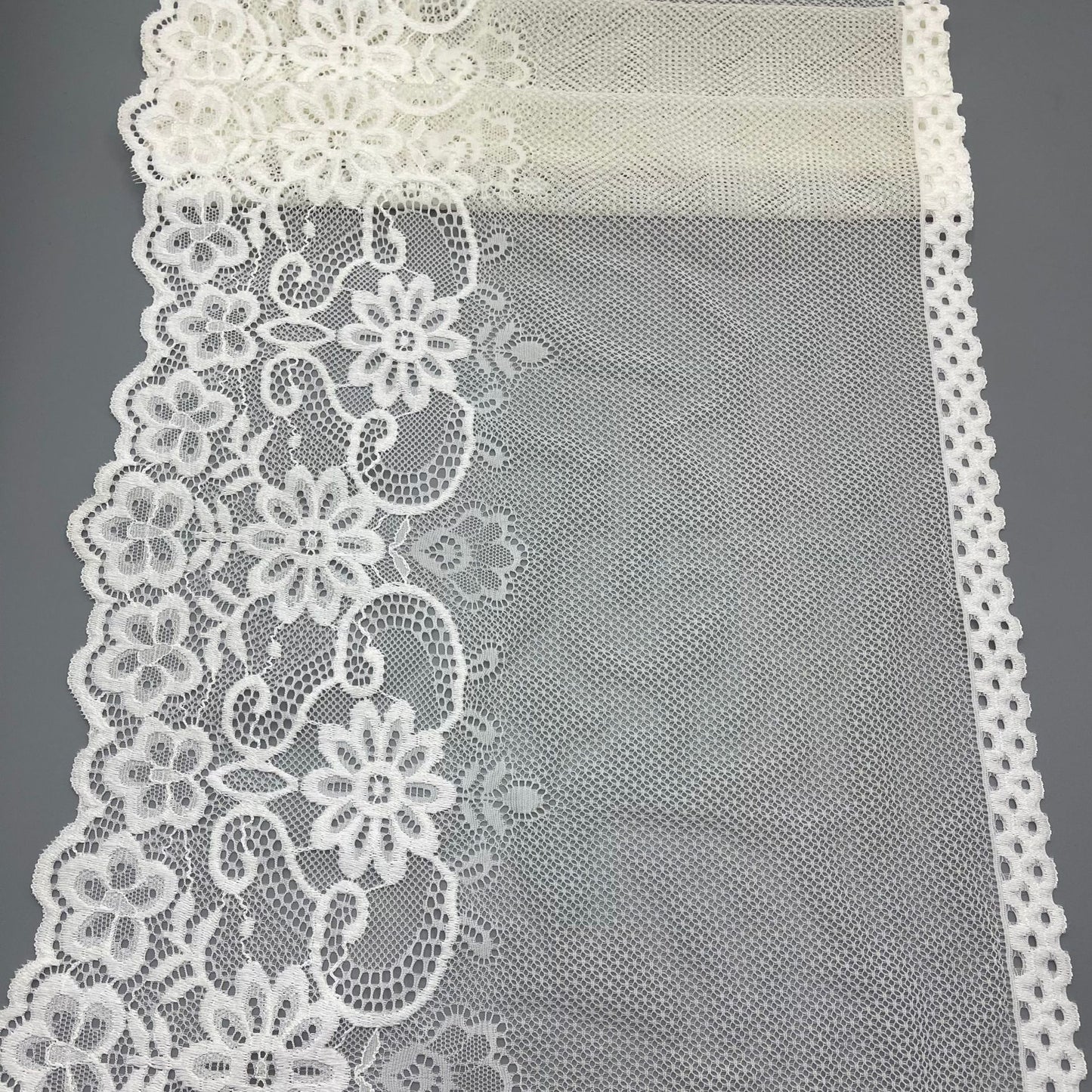 freedombeauty|31CM Stretch Lace Trim Lingerie Underwear Women's Dress Clothing Curtain Stretch Fabric