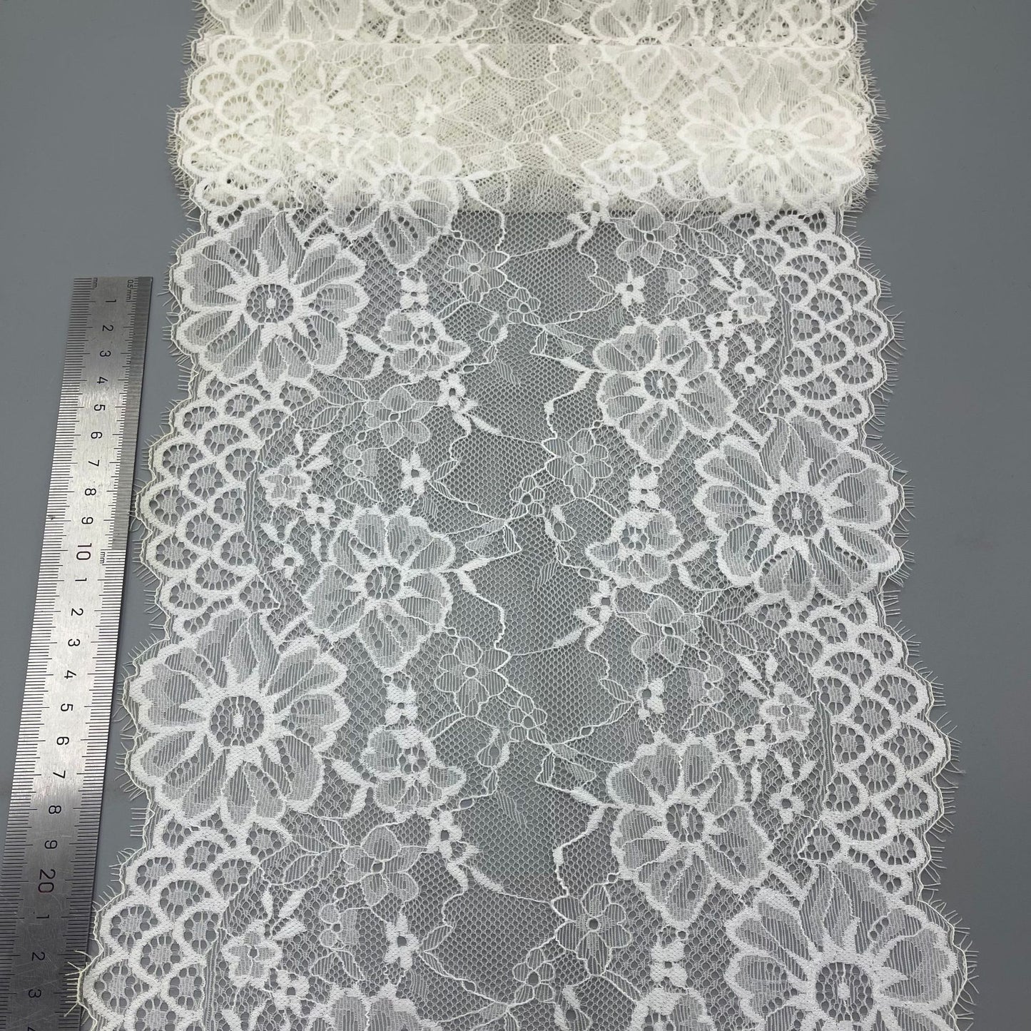 freedombeauty|25CM French Style Eyelash Hot Sale Elastic Lace Lace Trim Neckline Lingerie Lace Accessories