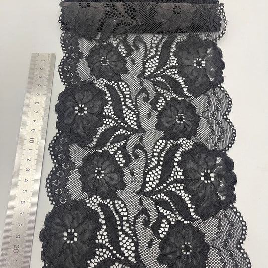 freedombeauty|18cm Lingerie Handmade Wedding Dress Accessories White Lace Trim Hollow Design DIY Hollow Lace Trim