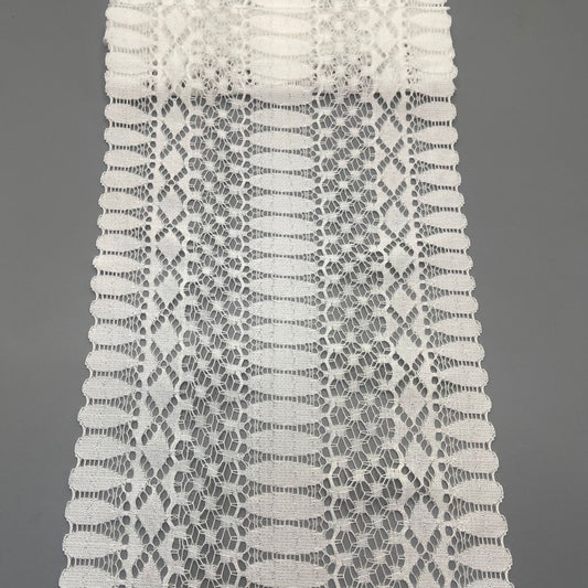 freedombeauty|18CM Elastic Lace Trim Lingerie Underwear Women's Dress Clothing Curtain Elastic Fabric