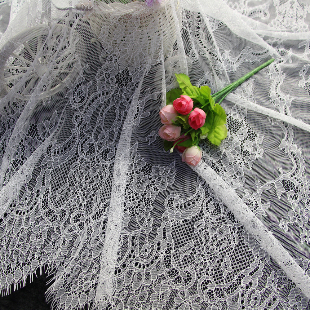 FREEDOMBEAUTY | Factory direct sales decorative lace, dress eyelash lace, women's embroidery accessories lace